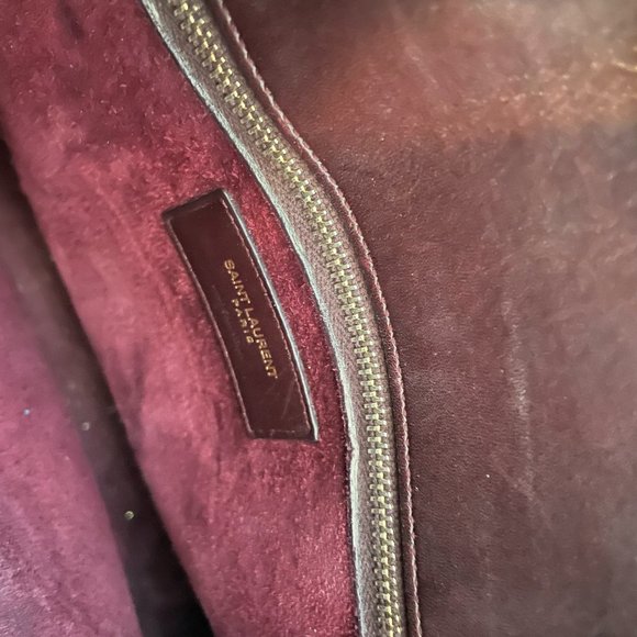 YSL Saint Laurent Sac de Jour Small Bordeaux Bag - Picture 14 of 16